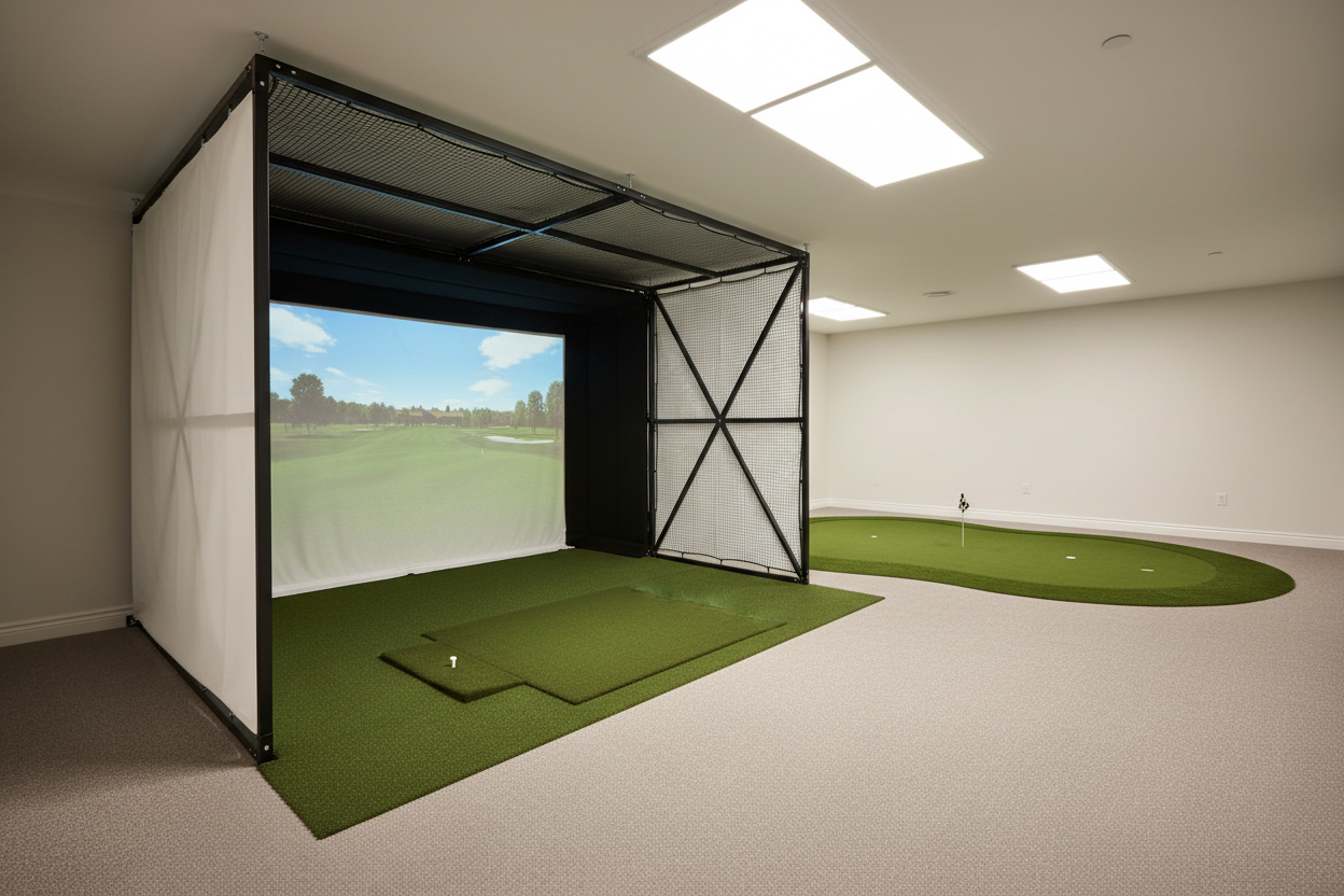 Golf Simulator Enclosures