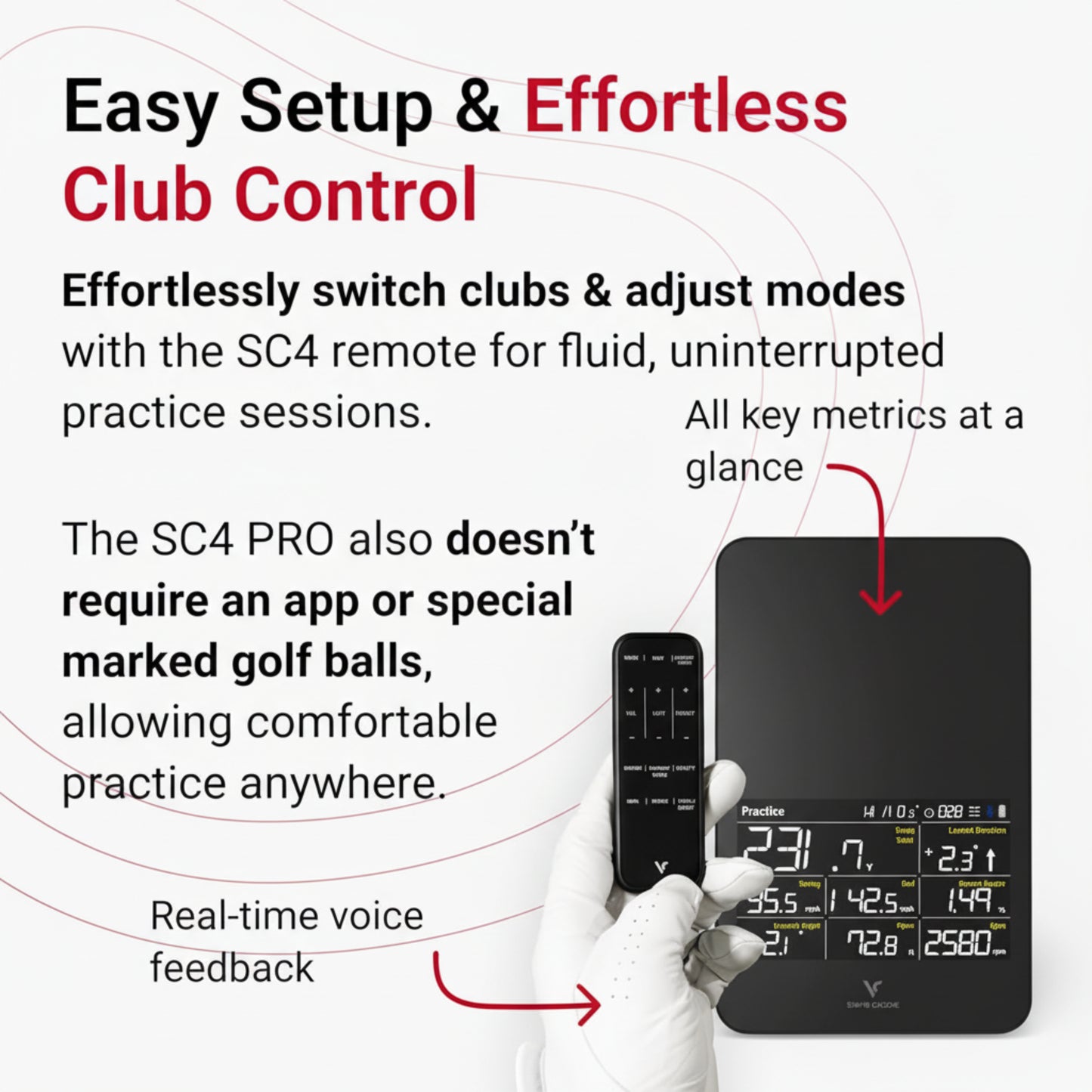 SC4 Pro Launch Monitor